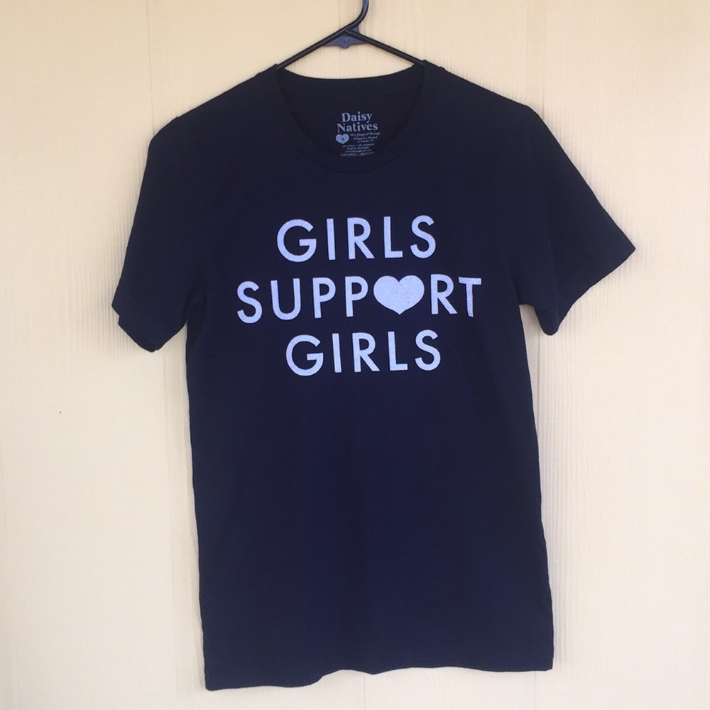 Daisy Natives Black Girls Support Girls t-shirt S